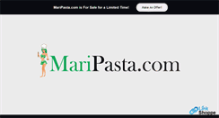 Desktop Screenshot of maripasta.com
