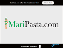 Tablet Screenshot of maripasta.com